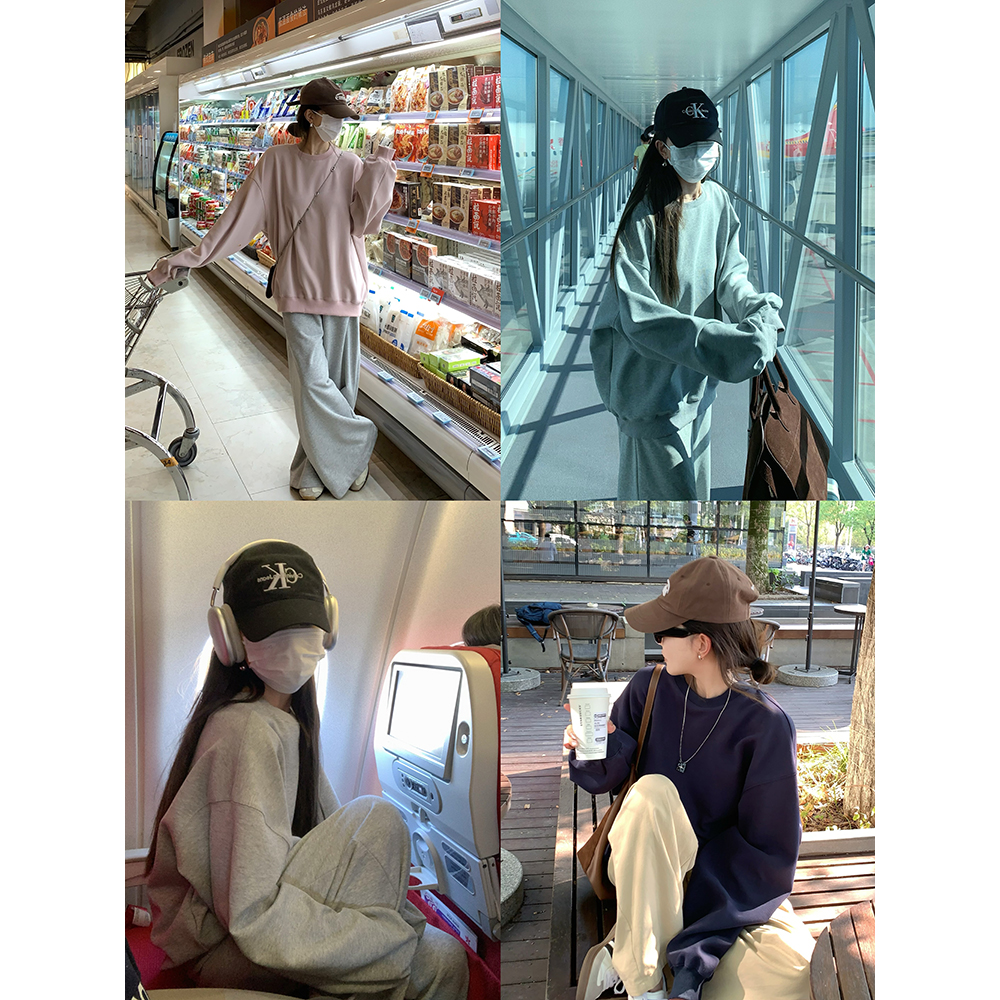 大小姐77常规通勤破洞卫衣