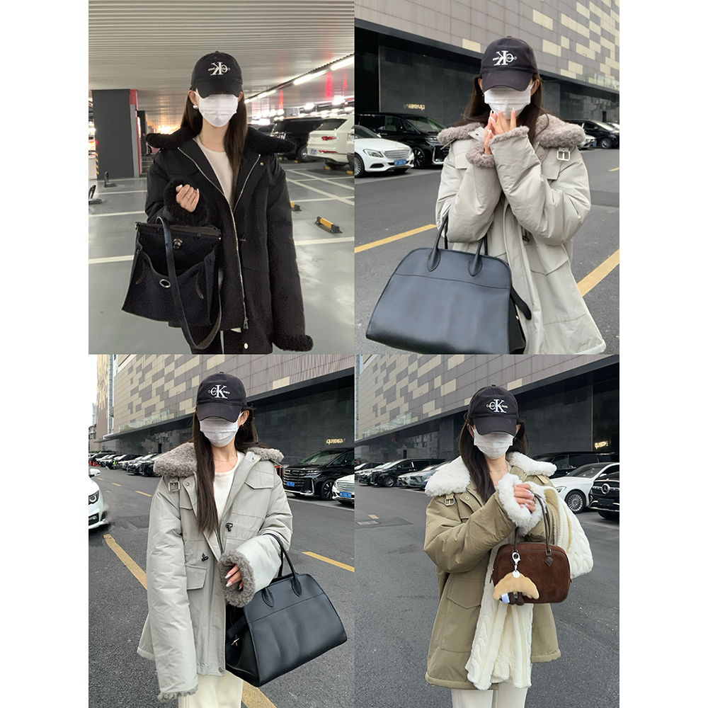 大小姐77通勤冲锋衣派克外套