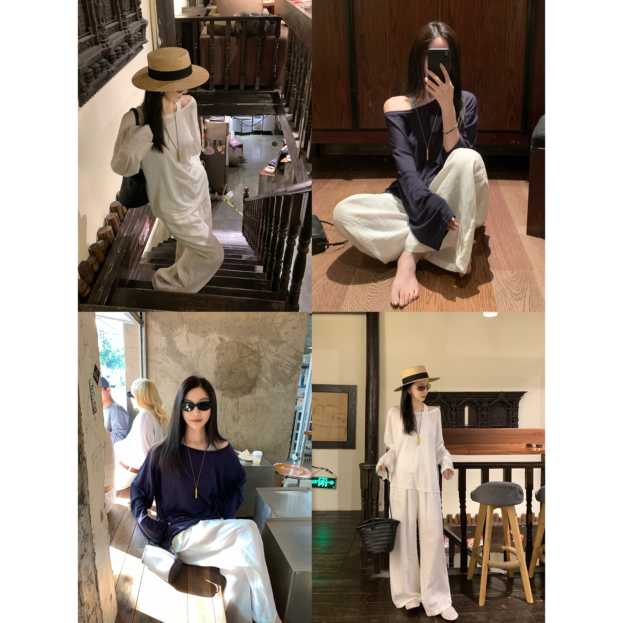 大小姐77 莱塞尔天丝清凉透气松弛感背心罩衫防晒衫空调衫上衣