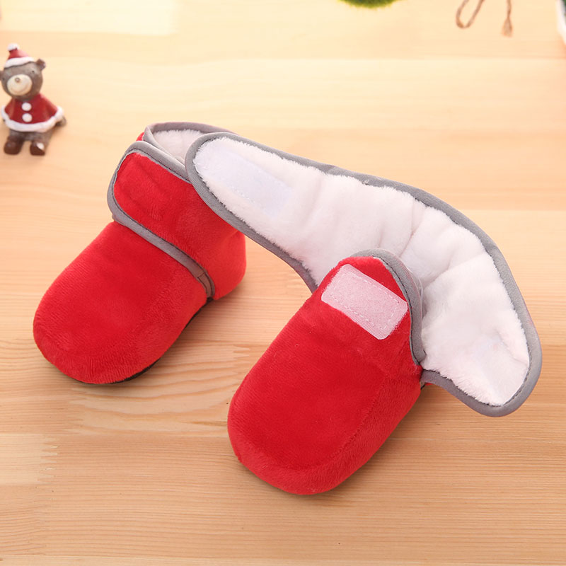 Autumn and winter Female baby Baby Shoes 0-6-12 A month 1 year old Can not afford shoes Newborn Plush Warm cotton-padded shoesin the Shoes/Baby Shoes/Parent-child shoes , Baby shoes before step/Socks shoes category - from Buy2taobao.com to provide professional Taobao agent buy service