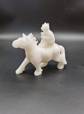 中式招财工艺品马上封有猴马上猴摆件家居装饰品