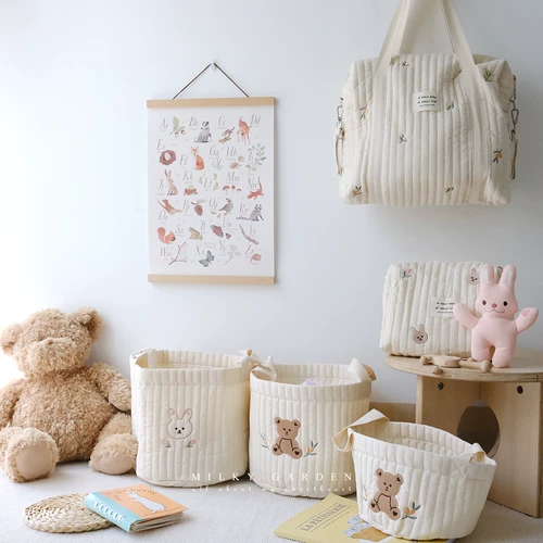 Milky Garden Baby Winnar Детская одежда Dia Dipper Loot Up Pure Cotton Emelcodery и Stitch для сбора мешков