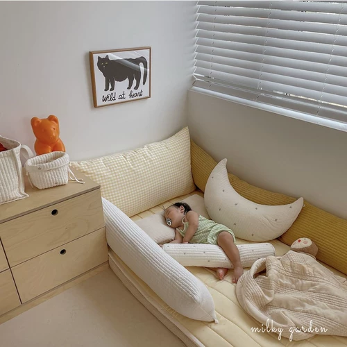 Детская подушка, милые детские бортики для младенца для кровати, защита от столкновений