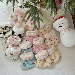 milky 韩ins儿童滑板车平衡车自行车手套宝宝三轮推车防风防冻套