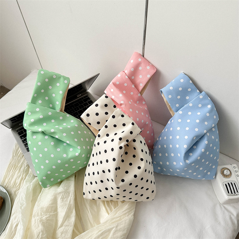 手腕包女撞色小小清新个性手提袋