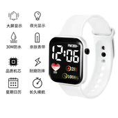 LED电子手表方形防水数字时尚 热卖 新款 运动男女学生初中生电子表