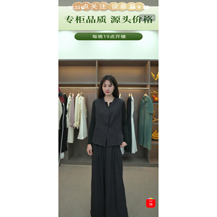 51017小包包西装 长98 衣长69裤 马甲两件套 雯雯推荐