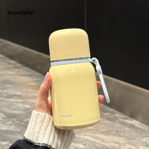 inseddie不锈钢保温杯大容量高颜值水杯三饮便携办公室校园保温杯