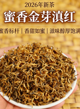 云南滇红特级蜜香金芽红茶