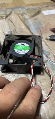DA08032B24UA/HA 8032风扇24V 0.80A/0.50A 双滚珠变频器散热风扇