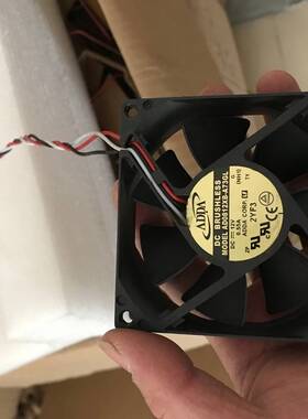 原装ADDA AD0812XB-A73GL 12V 0.55A 8025 8CM 3线 机箱 散热风扇