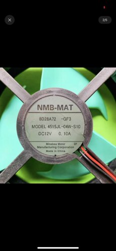 适用于美的冰箱冷藏冷冻散热风扇 NMB 4515JL-04W-S10 12V 0.10A