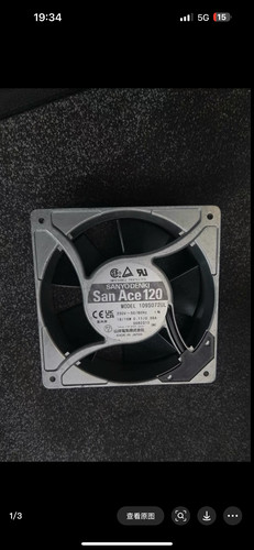原装三洋SANYO109S072UL 200V 18/16W 12038风扇