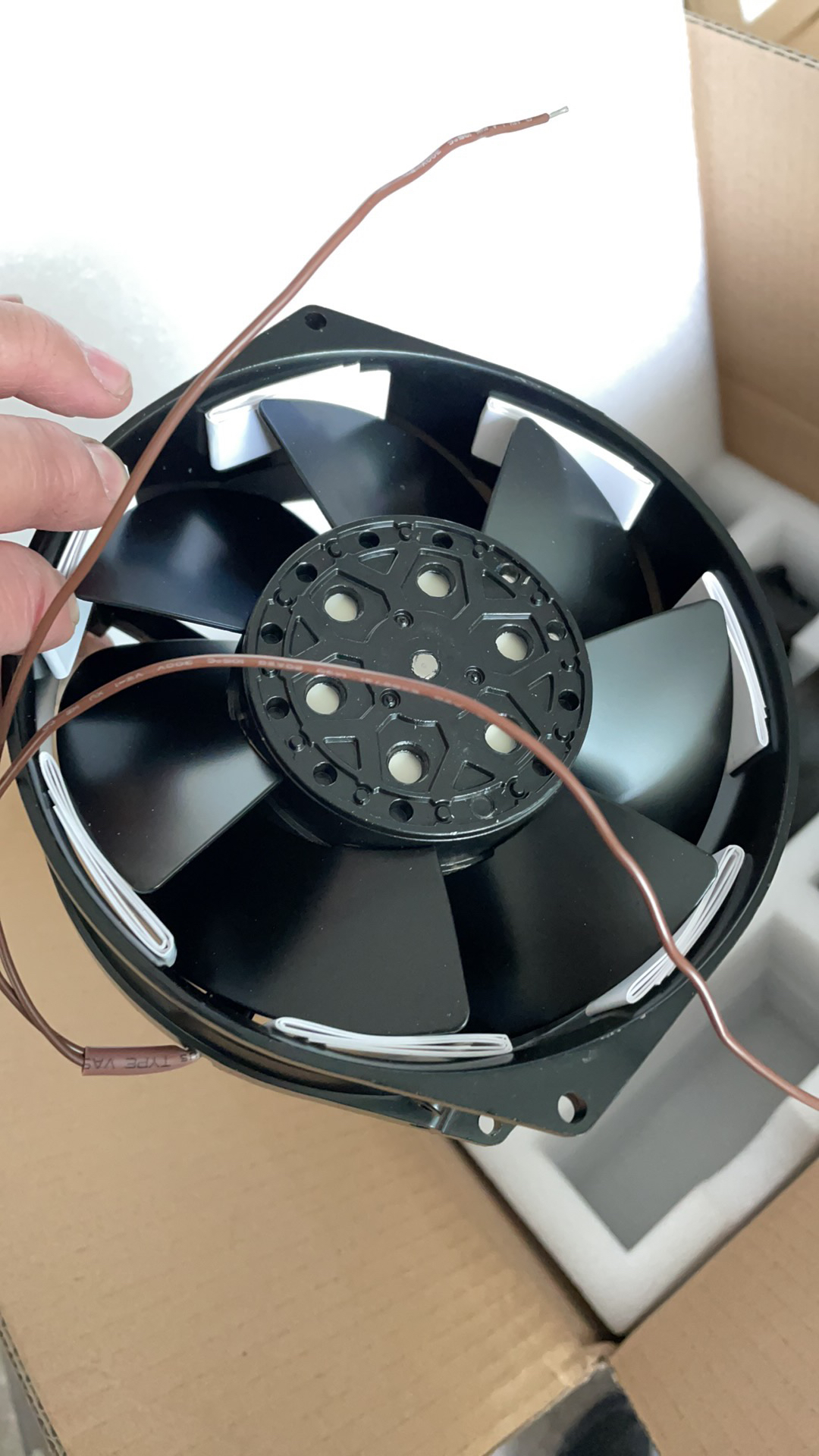 5E-230B/DVB风扇4E-230B 4C/6C/3E-230B全金属耐高温 UPS电源风机