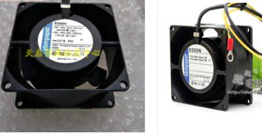 德国TYP 8124K/G 18-30V 1.7/5W 2.8W全金属铁叶直流风扇24V 12V