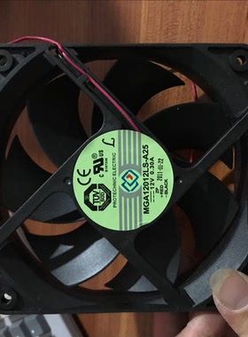 全新永立MAGIC MGA12012LS-A25 12025 12V 0.30A机箱机柜风扇12cm