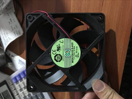 全新永立MAGIC MGA12012LS-A25 12025 12V 0.30A机箱机柜风扇12cm