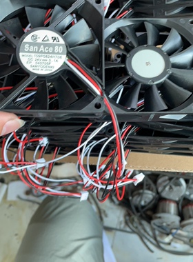 三洋SANYO 109P0824H708/701/702 9PH0824S7D03 24V 8015超薄风扇