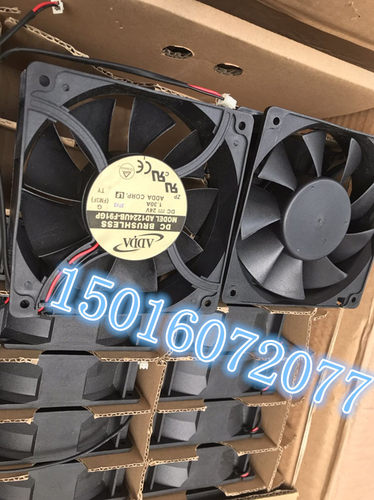 ADDA风扇AD1224UB-F91GP变频器电焊机用12038/24V 1.3A大风量风扇