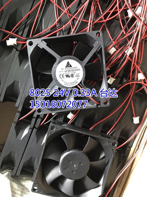 台达 AFB0824SH/VH/HH EFB0824VH 24V 8025 变频器 8cm散热风扇