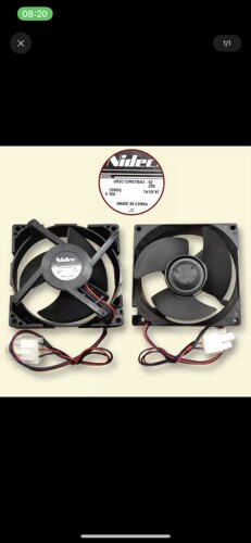 适用美的冰箱风扇U92C12MS7BA3-52 NIDEC风扇 9CM 冷冻风扇