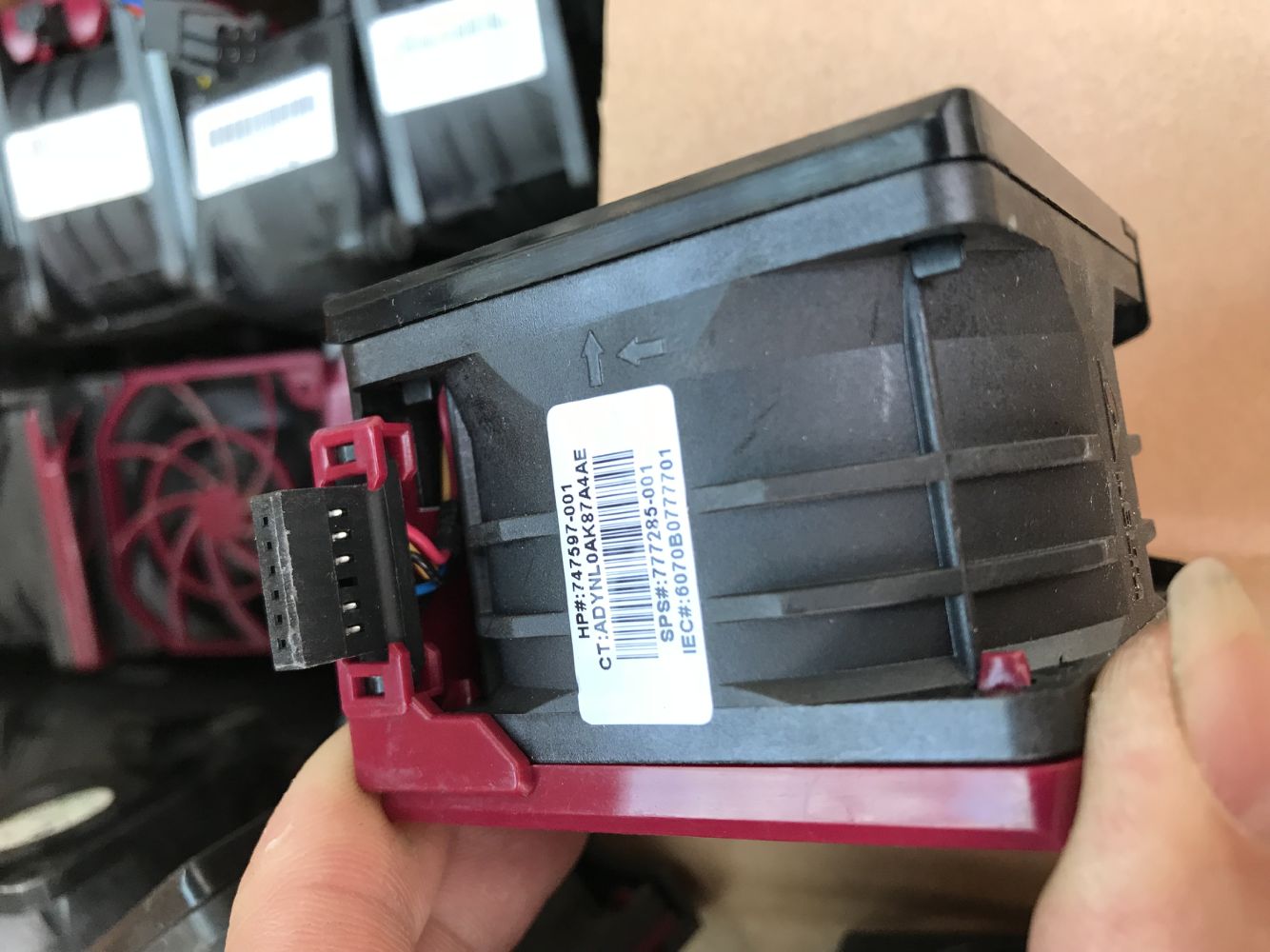 HP DL380 DL388 Gen9 G9 风扇747597-001 796850-001 777285-001