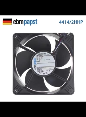德国EBMPAPST 4414 H/M/2HHP/2HH/12M DC24V 12038变频器散热风扇