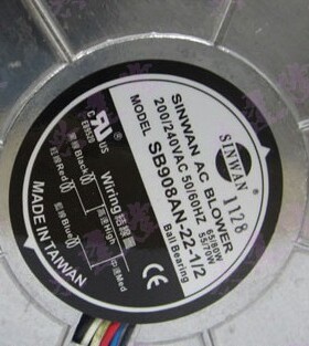 183*190锅炉鼓风机 SB908AN-22-1/2WB信湾SB908an离心风扇-22-2/3