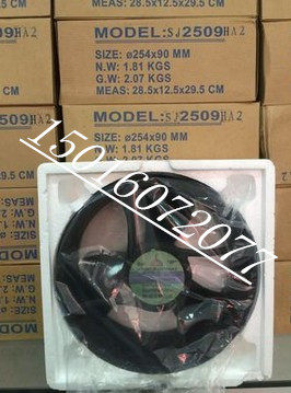 台湾三巨25489轴流SJ2509HA2BAL/T滚珠低转220V散热风扇254*89