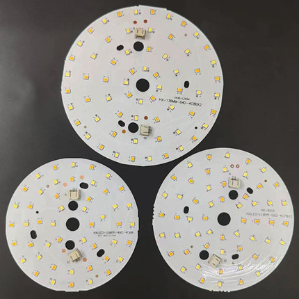 低压24伏二线三色LED并联灯芯双线双色灯板圆片 需要配驱动变压器