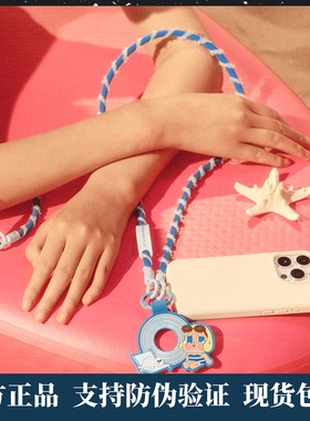 POPMART泡泡玛特CRYBABY Vacation Mode On系列长款挂绳盲盒周边