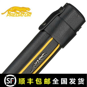 美洲豹台球杆桶CSP1*1杆包黑八十六彩2孔九球球杆桶「康乐」