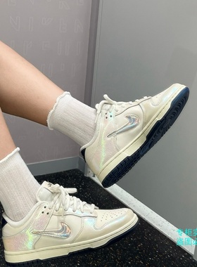 Nike耐克25冬款女子Dunk Low绒绒内衬舒适百搭休闲板鞋IM6571-027