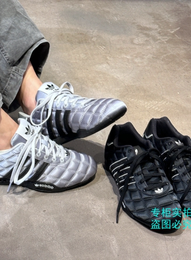 Adidas三叶草ADIRACER黑银复古薄底休闲赛车运动鞋JS0284 JS0286
