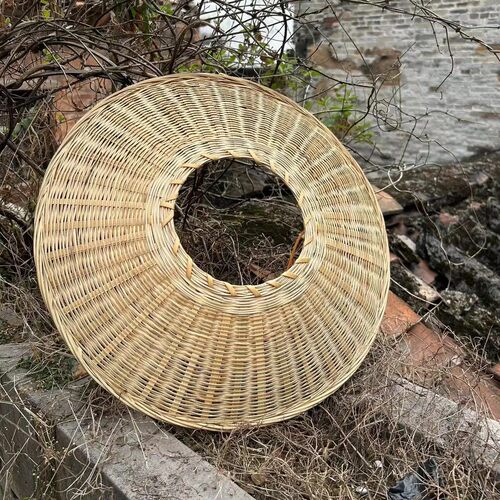 小唐风斗笠 手工竹编斗笠 古风汉服拍摄道具 非遗竹编帽