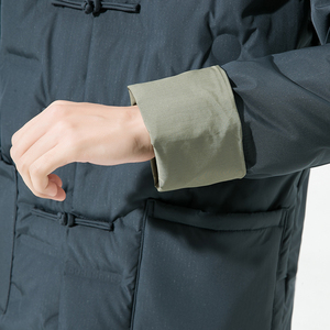 9366^ 新款潮风羽绒服 男士唐装潮羽绒服外套风冬装图片
