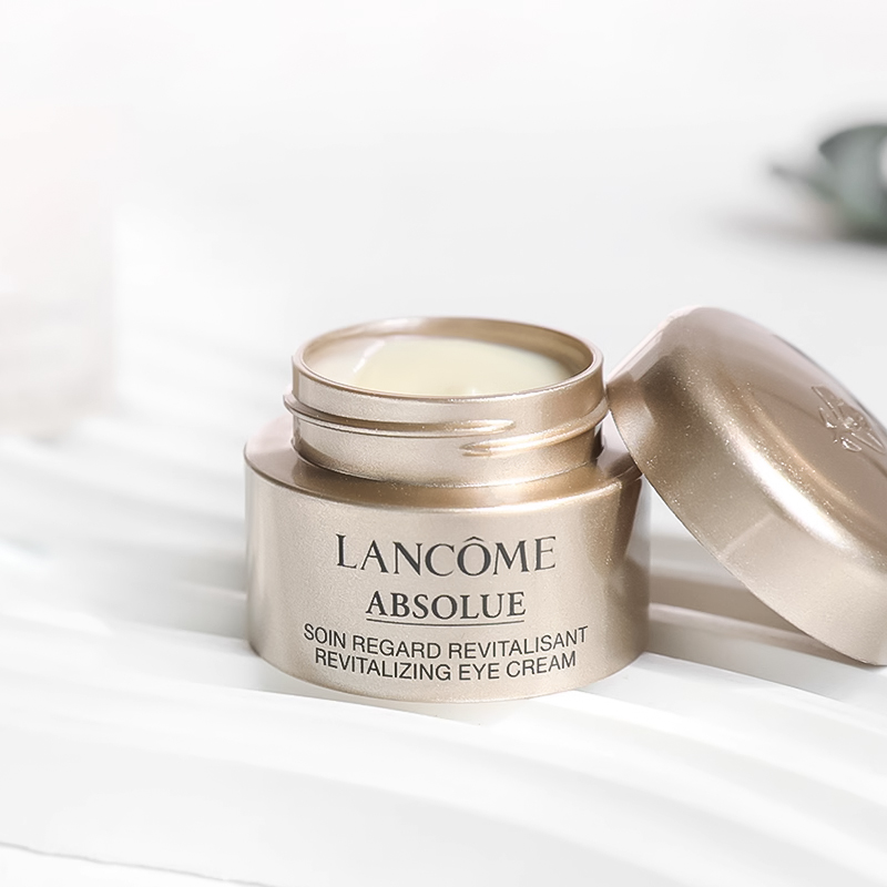 Lancome兰蔻菁纯眼霜5ml小样欧版臻颜焕亮金纯保湿紧致抗皱淡细纹