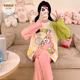 睡衣女款 带胸垫女生套装 长袖 派大星春秋季 2025新款 纯棉长袖 网红款