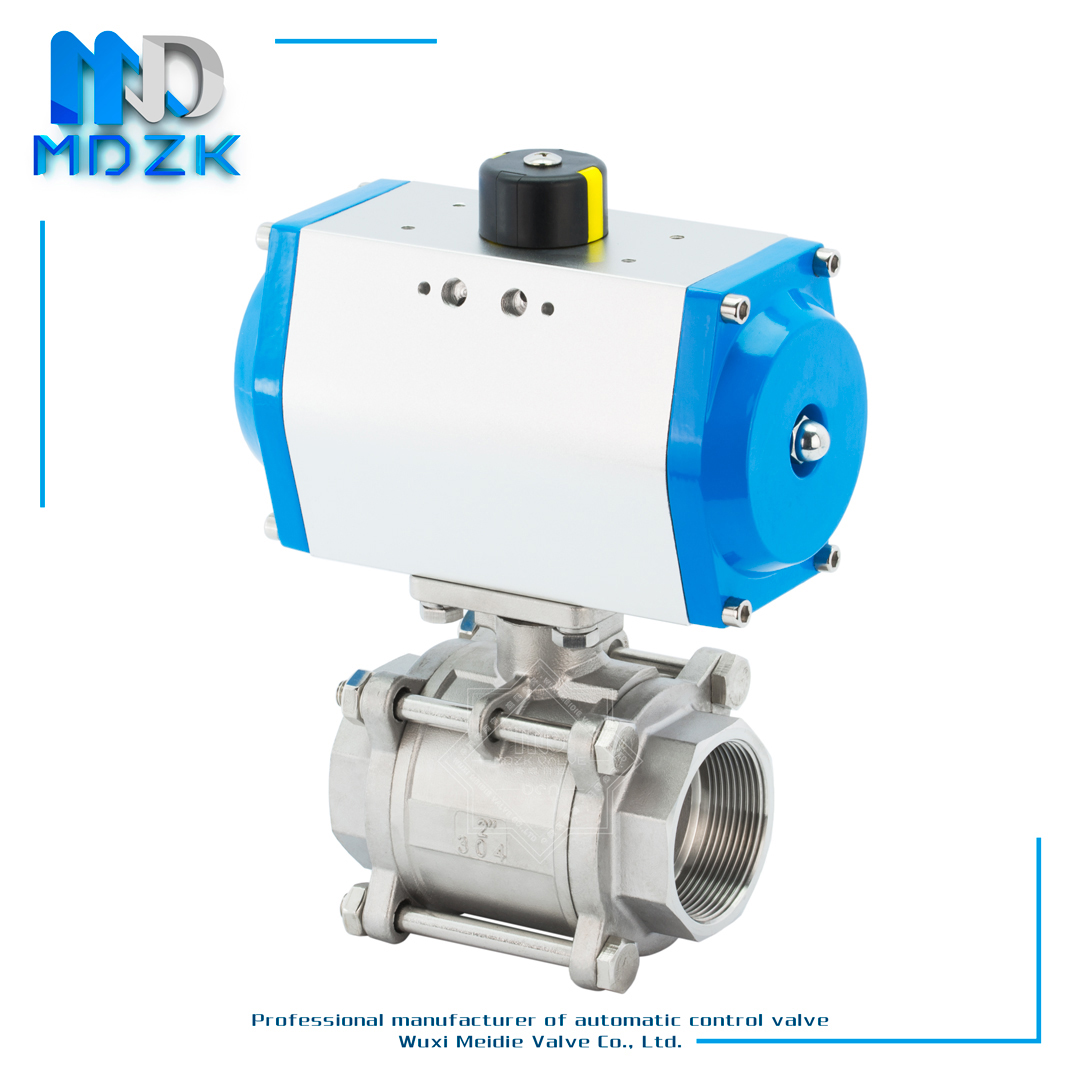 MDZK三片式不锈钢球阀