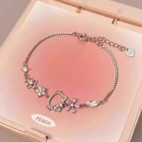 HelloKitty桃花闺蜜手链