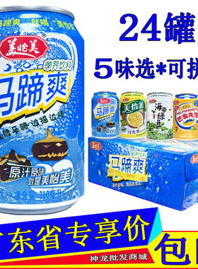 美怡美马蹄爽荸荠饮料310ml*12罐2箱整箱百香果燕窝芒果海带绿豆