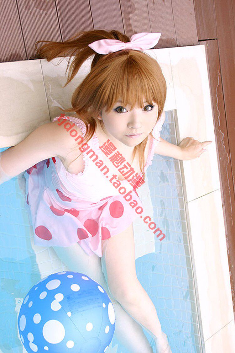 凉宫春日的忧郁 朝比奈实玖瑠 泳装 cosplay定做动漫服装假发定制