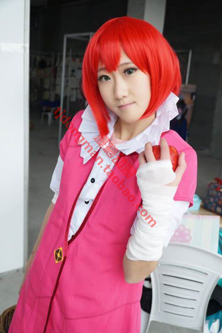 赤发白雪姬 红发的白雪公主常服cosplay定做承接动漫服装假发定制