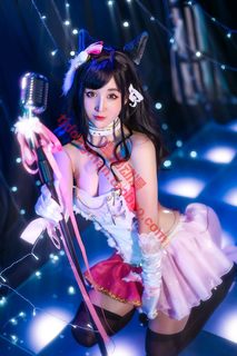 碧蓝航线 爱宕犬偶像打歌服cosplay定做承接各种动漫服装假发定制