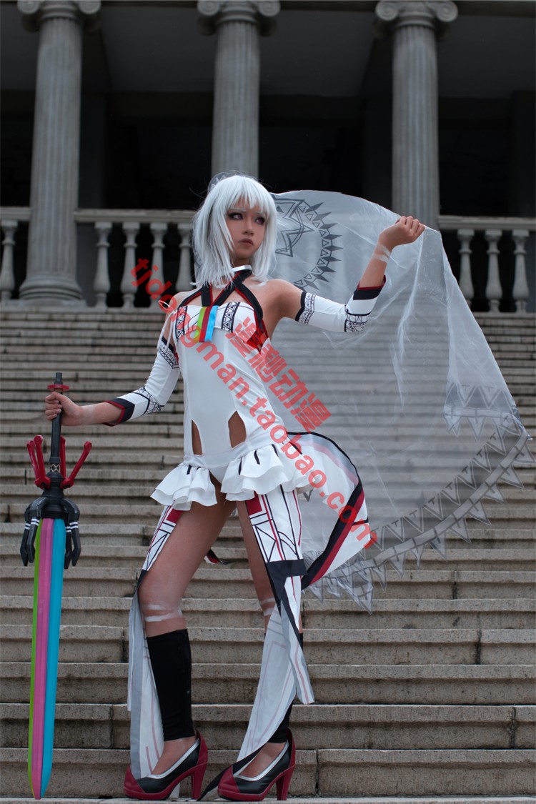 fate圣杯战争 阿提拉匈奴王阿蒂拉 初始 cosplay动漫服装假发定制