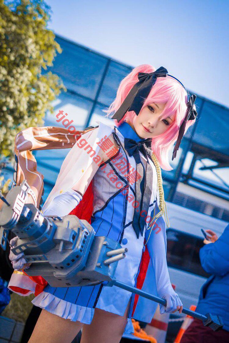 碧蓝航线 如月樟 初始立绘 cosplay定做承接各种动漫服装假发定制