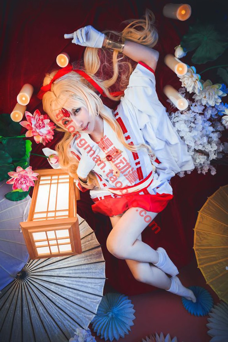 神风怪盗贞德日下部栗变身后 cosplay定做承接动漫服装假发定制