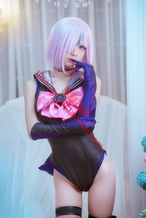 cosplay定做服装 Fate圣杯战争 玛修基列莱特 英灵美少女 假发定制