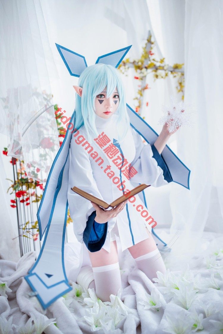 凹凸世界 安莉洁lemon幼年圣女 cosplay定做承接动漫服装假发定制