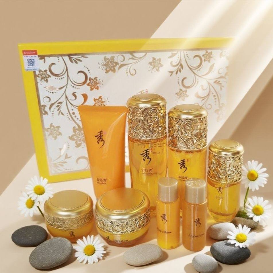 安钰秀Anyushow金丝燕窝洗面奶水乳精华眼霜面霜单品修复补水保湿